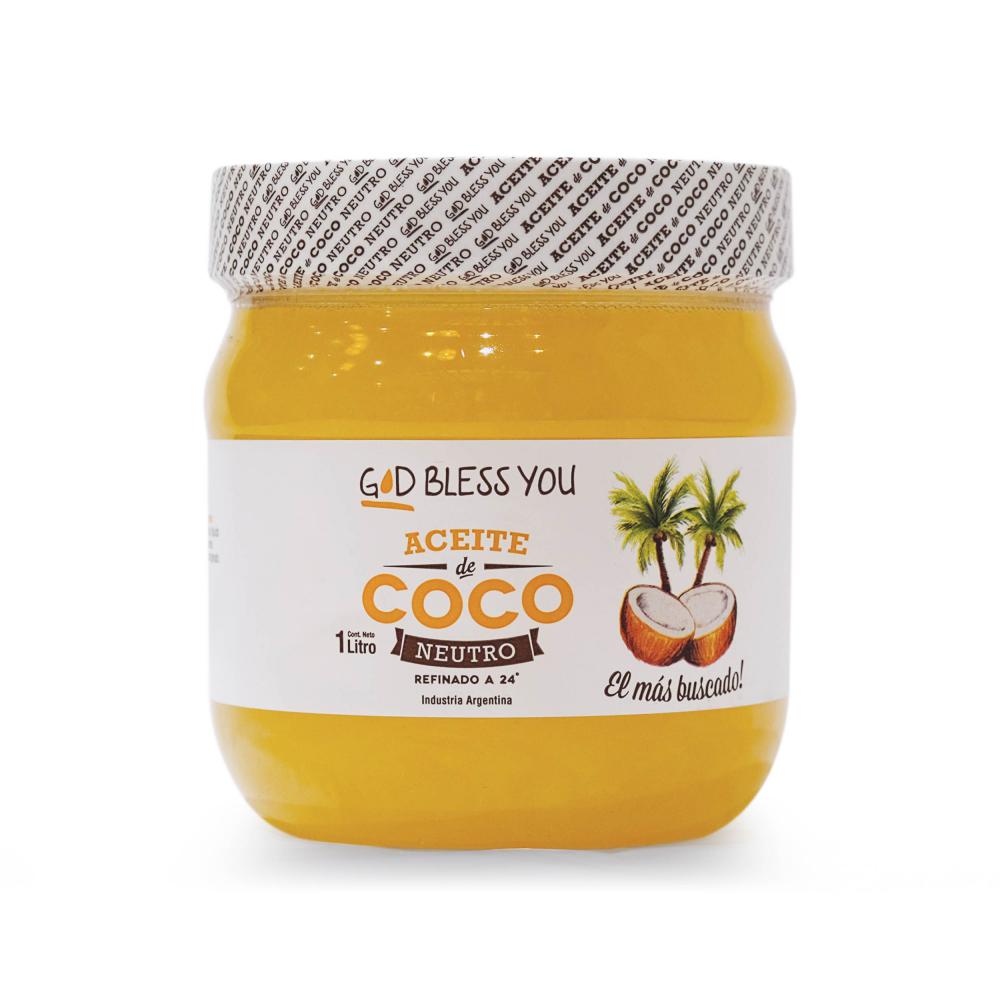 God Bless You Aceite de Coco Neutro - 1Lt